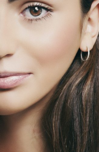 Bridal party getting ready in matching robes